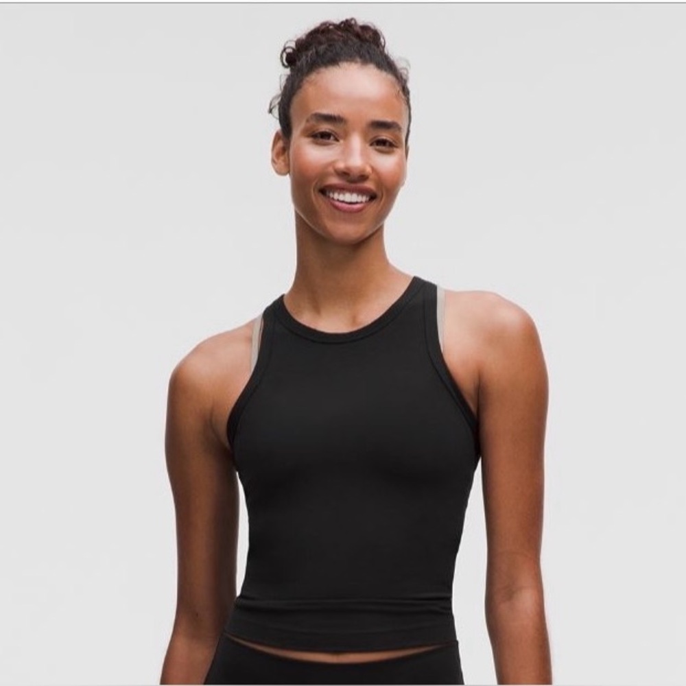 Set of 2 - Black and White lululemon Align™ Waist-Length
Racerback Tank Top